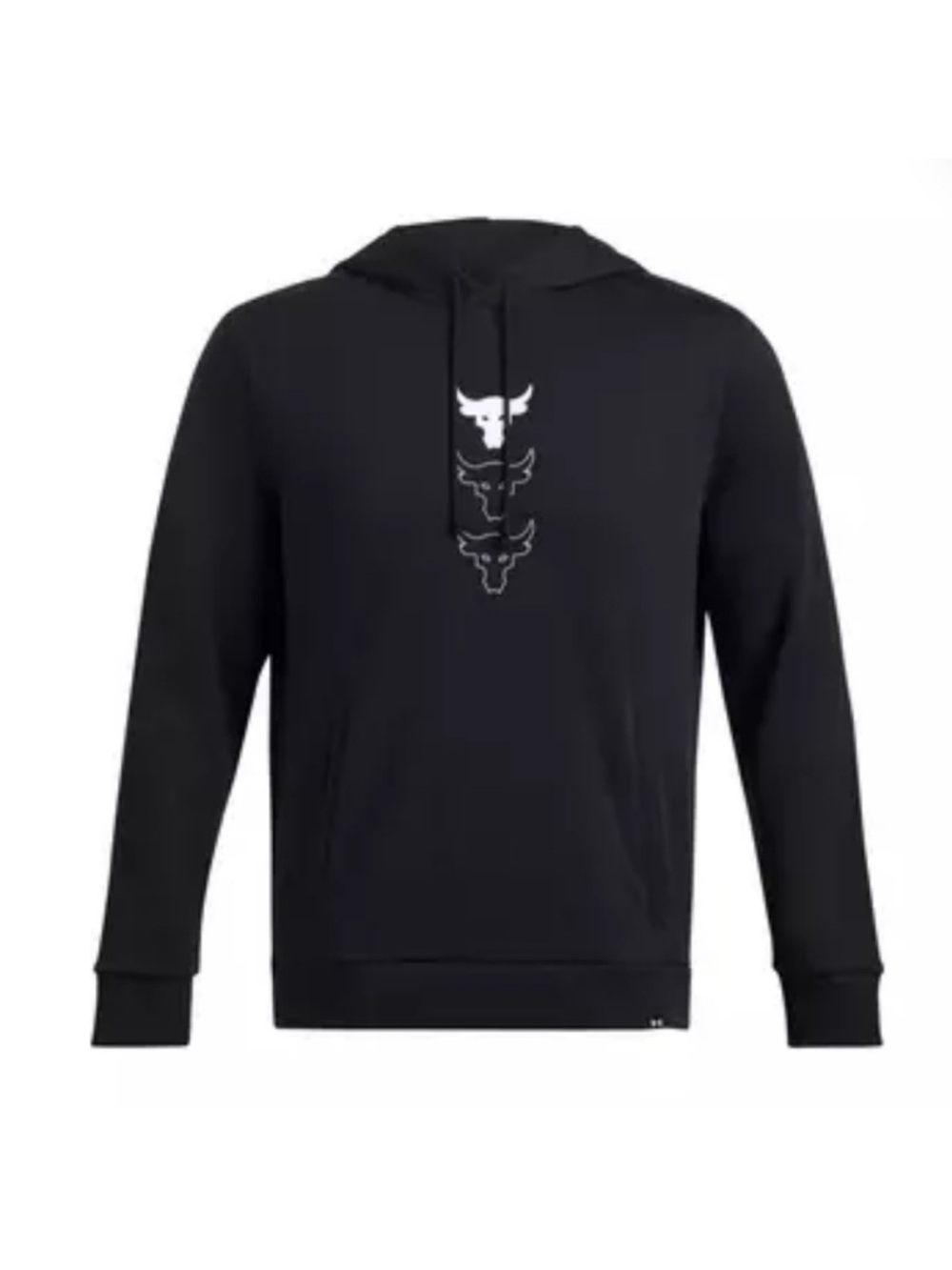Under Armour Project Rock Rival Fleece Hoodie Black